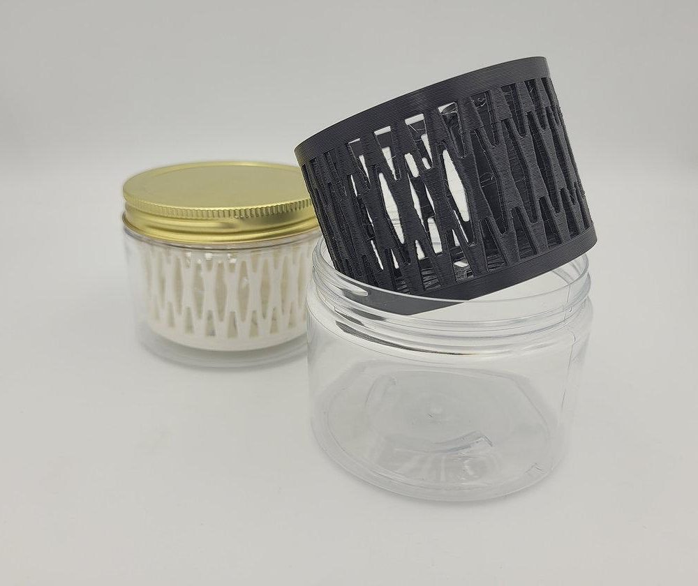 KUHNS GLASS: 12 OZ PEARL JAR WASHING STATION