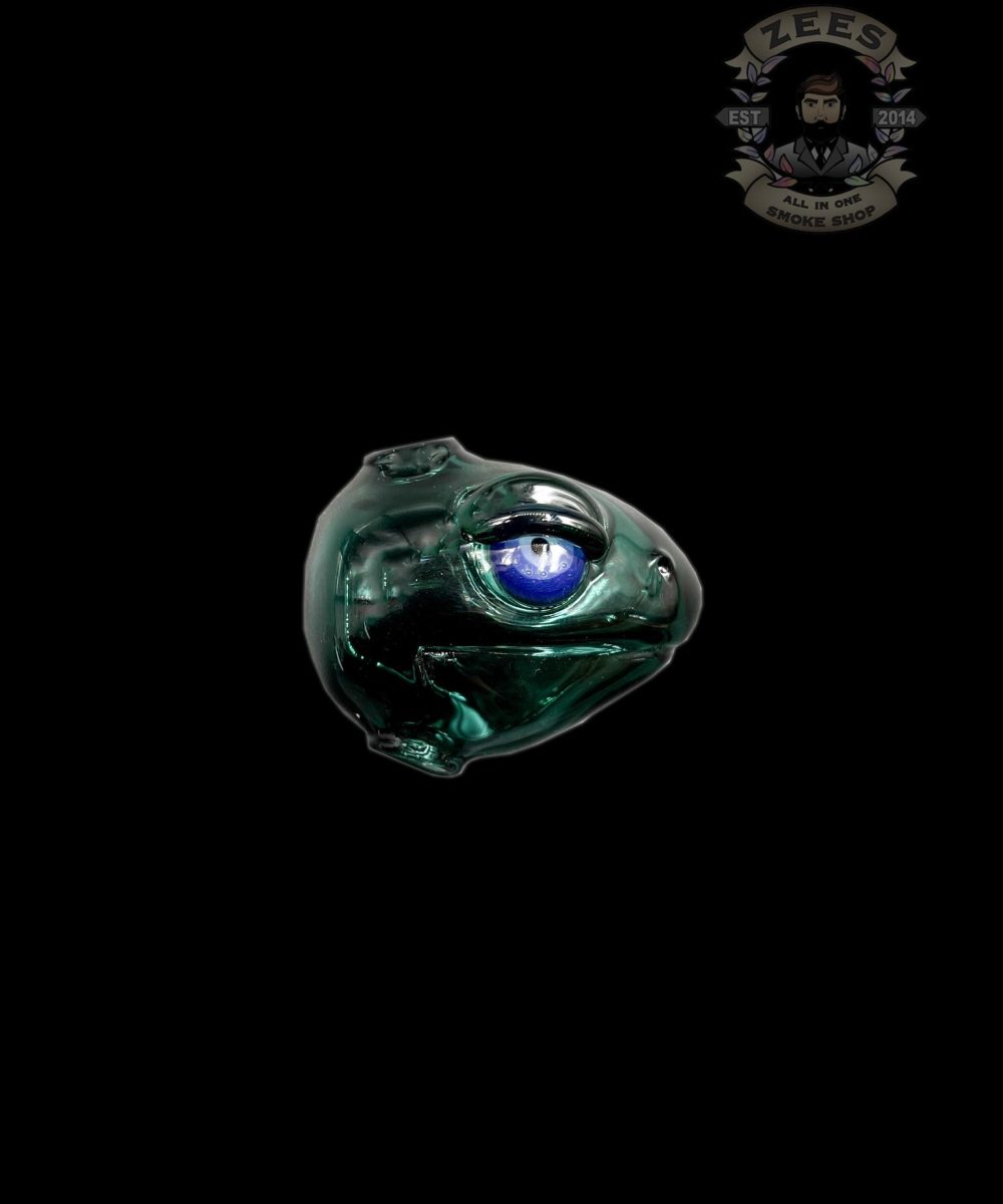 Alternative view of ELBO GLASS: 5" TEAL JAMMER RIG & PENDY COMBO