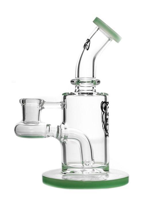 Alternative view of GREEN BEAR: 6.5" COLOR ACCENTED CAN