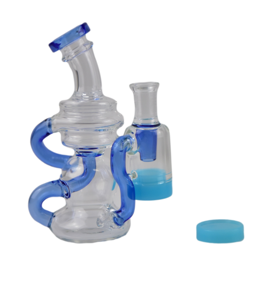 Alternative view of 5.5" MINI RECYCLER W/ RECLAIM CATCHER ASSORTED COLORS