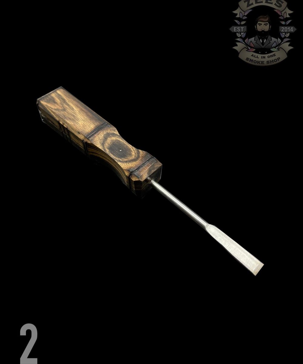 Alternative view of THE GLASS SAVAGE: WOODEN SHORT BUTTERBLADE