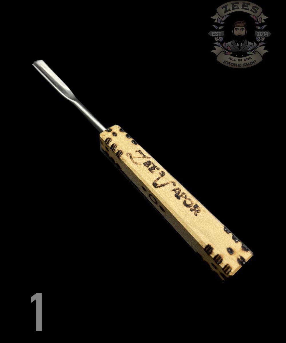 THE GLASS SAVAGE: ZEE VAPOR WOODEN HANDLE DABBERS