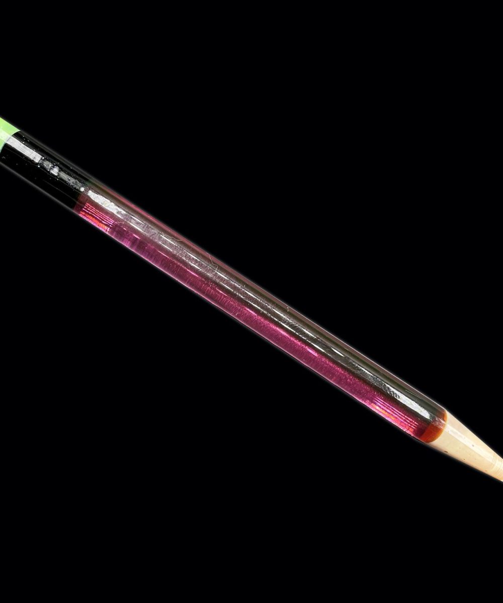 Alternative view of SHERBET GLASS ART: GOLD RUBY PENCIL DABBER