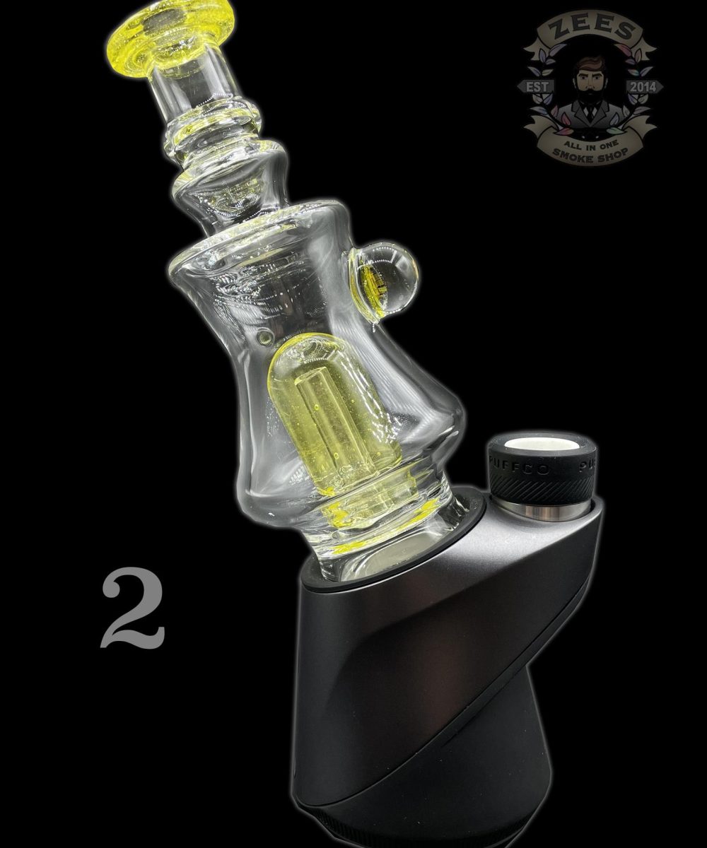 Alternative view of GLASS TO MOUTH: 6" PUFFCO PEAK ATTACHMENT