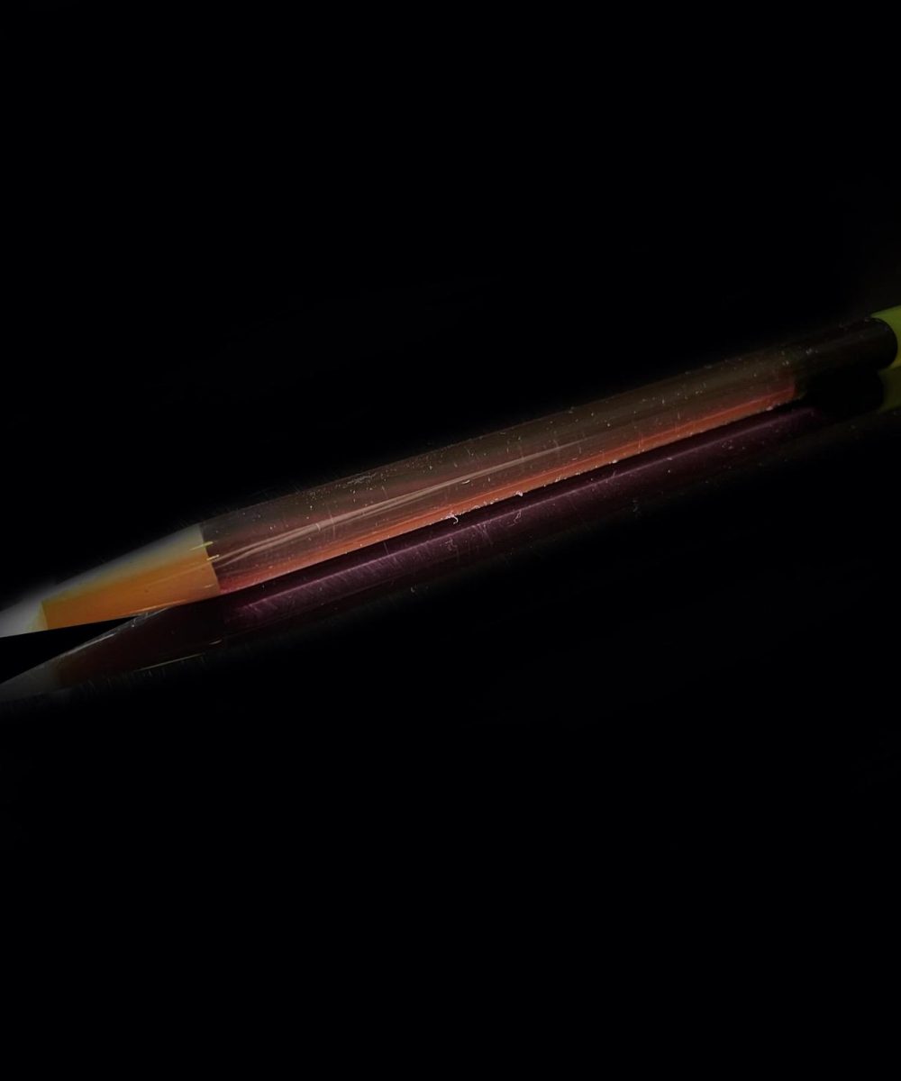 SHERBET GLASS ART: GOLD RUBY PENCIL DABBER