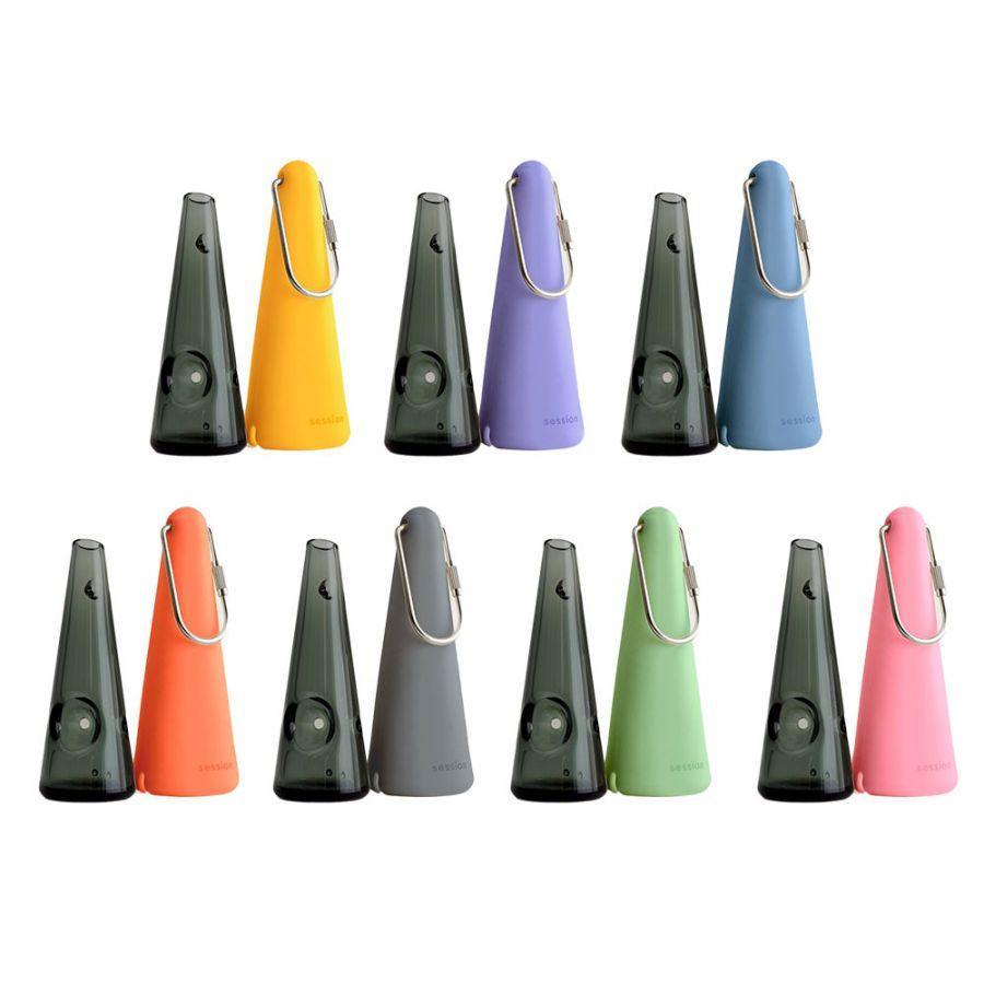 SESSIONS GOODS: HAND PIPE WITH SILICONE SLEEVE