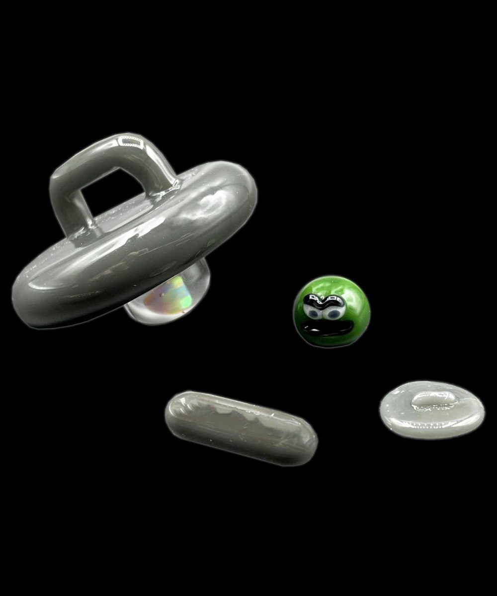 Alternative view of ROB MORRISON GLASS: OSCAR THE GROUCH TERP SLURP SET