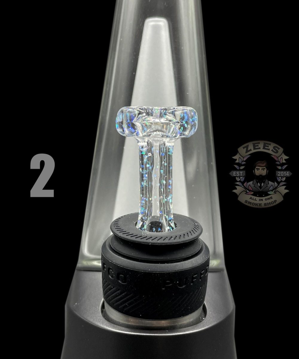 Alternative view of COOPERS GLASS: CRUSHED OPAL PUFFCO PEAK PRO BALL CAP