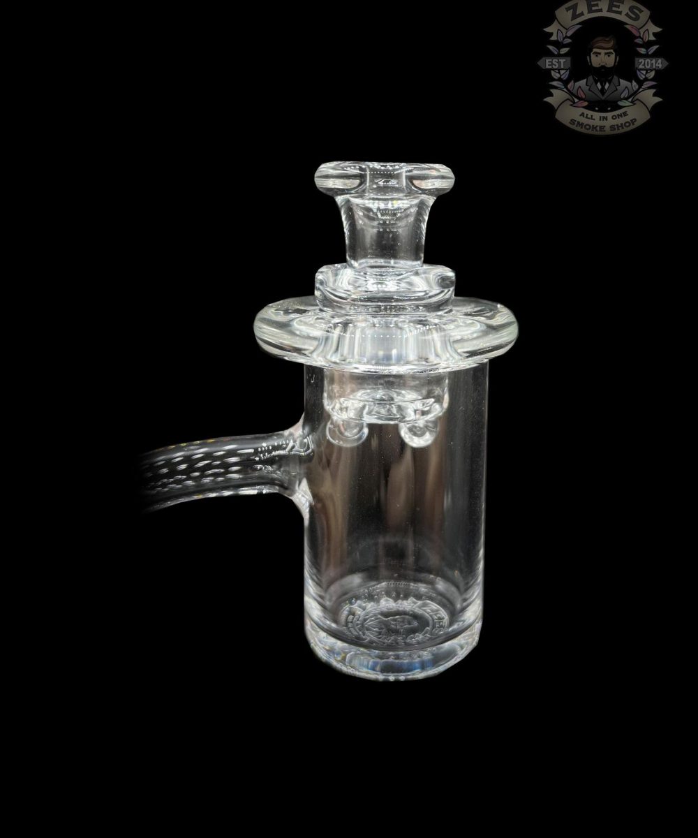 Alternative view of THE LEGION OF FUME: CLEAR SPINNER CARB CAP FOR BANGERS
