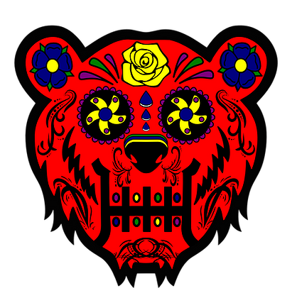 BEAR QUARTZ X MOOD MATS: BEAR CANDY RED