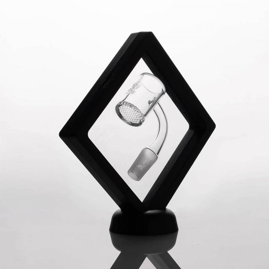 Alternative view of TEMPLE QUARTZ: FLAT WAFFLE BOTTOM BANGER