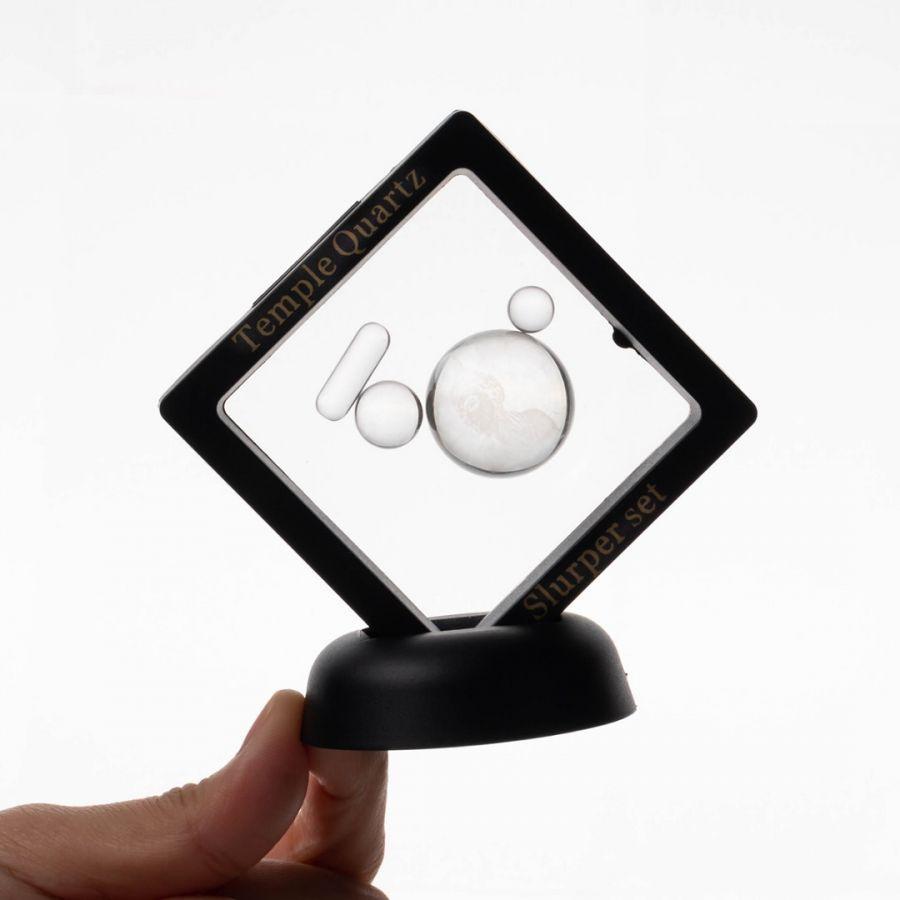 TEMPLE QUARTZ: CLEAR TERP SLURPER SET
