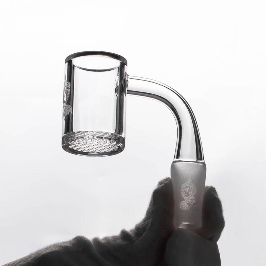 TEMPLE QUARTZ: FLAT WAFFLE BOTTOM BANGER