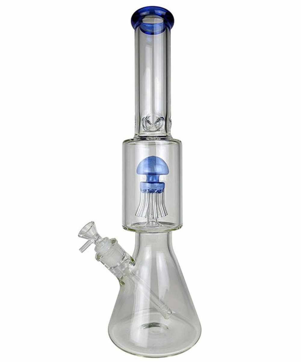 18" JELLY FISH PERC BEAKER PIPE