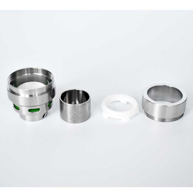 Alternative view of JCVAP: ICA FULLY BUILT CHAMBER WITH TITANIUM INSERT AND TITANIUM HEATER