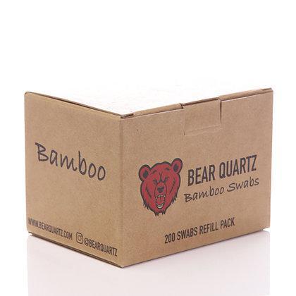 BEAR QUARTZ: BAMBOO SWABS REFILLS