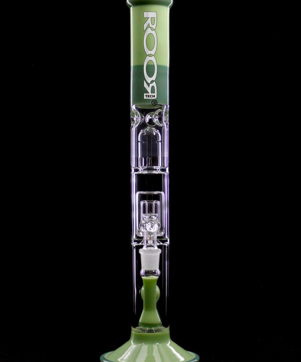 ROOR TECH: FIXED 18” STRAIGHT BARREL PERC MILKY & MINT