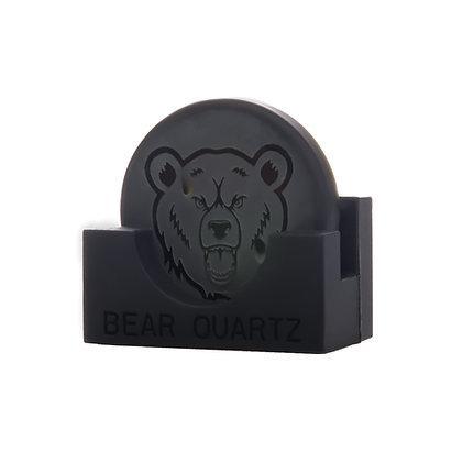 Alternative view of BEAR QUARTZ: SPINNER DISK CAP FOR 25MM BANGERS