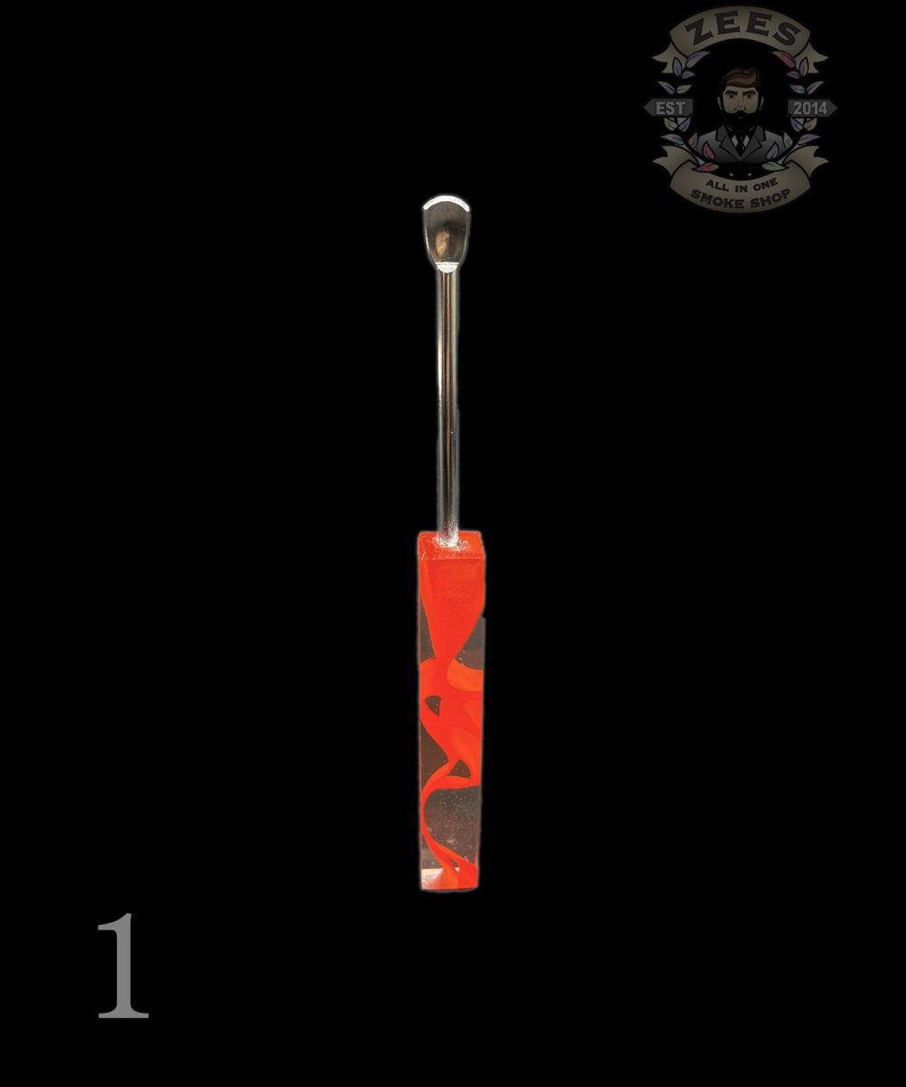 ADABADOO TOOLS: SMALL CUBED HANDLE ACRYLIC RESIN DAB TOOL