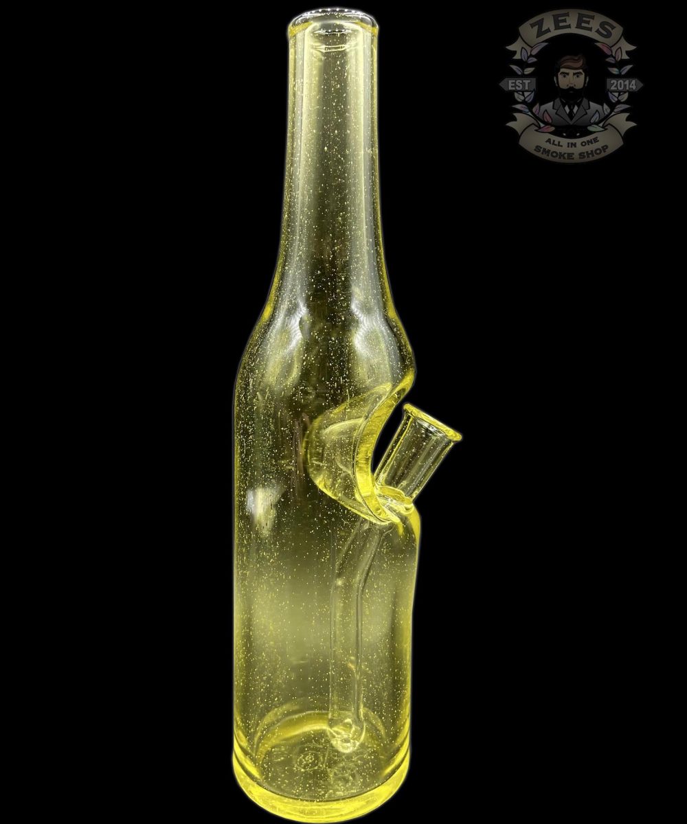 SANFORD GLASS: 9" SERUM CFL SAKE BOTTLE RIG
