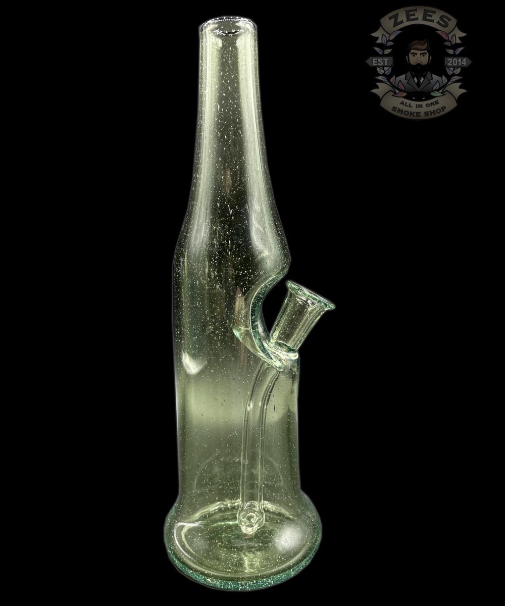 SANFORD GLASS: 9" HYDRA CFL SAKE BOTTLE RIG