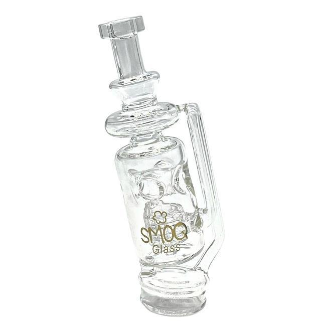 SMOQ GLASS: CLEAR MATRIX FAB EGG PUFFCO PEAK ATTACHMENT