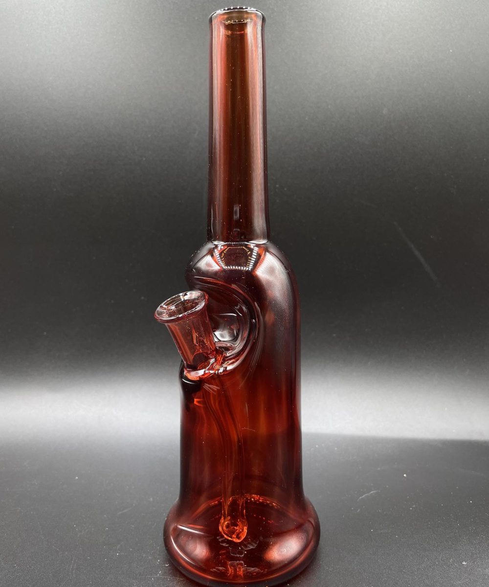 Alternative view of SANFORD GLASS: 9" POMEGRANATE BOTTLE RIG