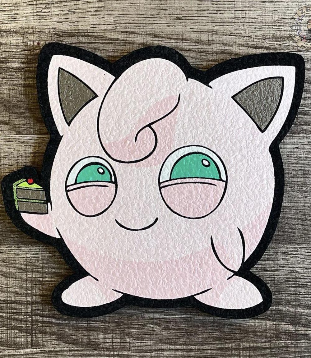 MOOD MATS: UV LIMITED EDITION JIGGLYPUFF PIECE OF CAKE
