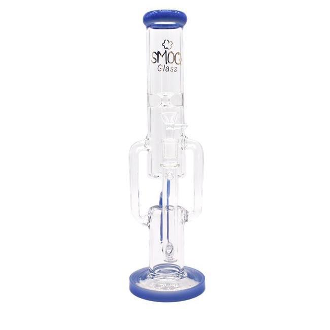 Alternative view of SMOQ GLASS: 14" STRAIGHT TUBE RECYCLER