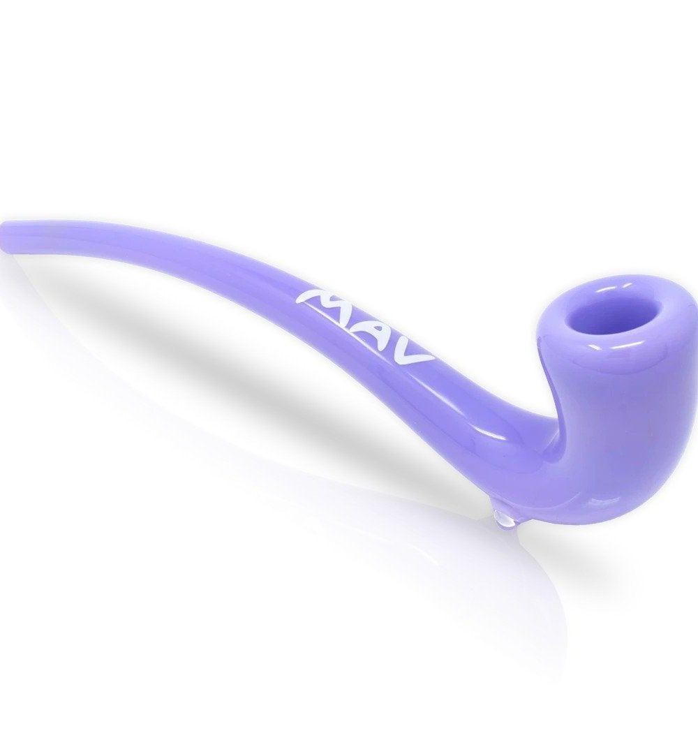MAV GLASS: GANDALF SHERLOCK PIPE ASSORTED COLORS