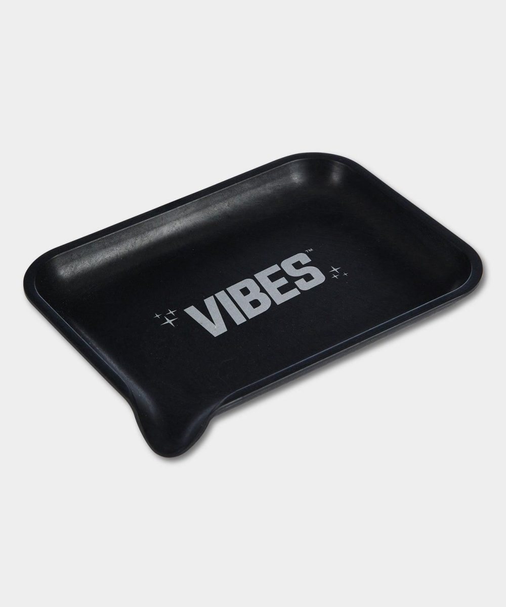 VIBES X SANTA CRUZ SHREDDER HEMP ROLLING TRAY BLACK