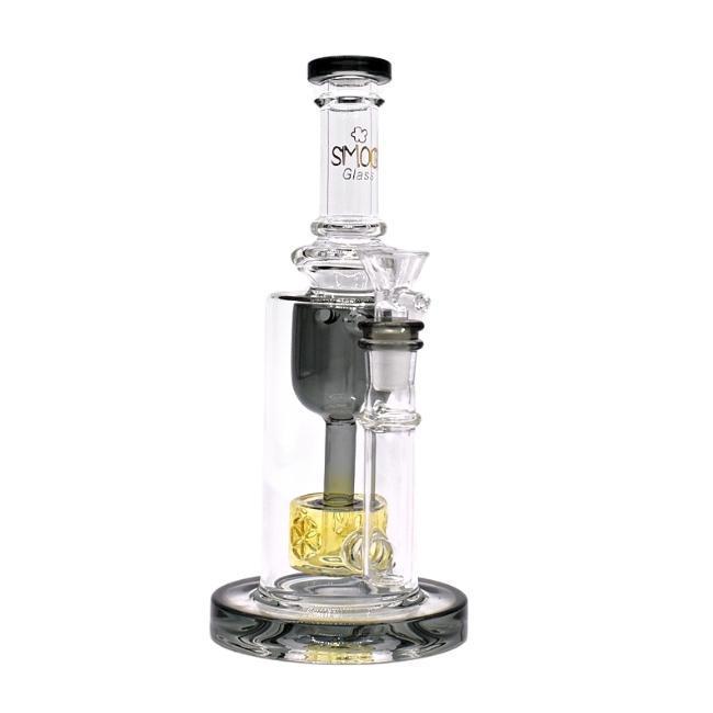 SMOQ GLASS: 8" TAURUS SEED OF LIFE RIG
