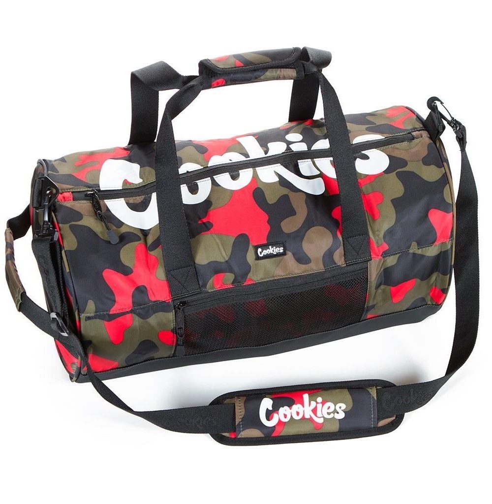 COOKIES: SUMMIT RIPSTOP  NYLON POLY SMELL PROOF DUFFEL BAG