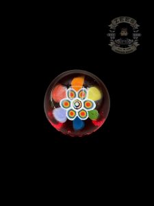 RED SINGLE DOT STACK