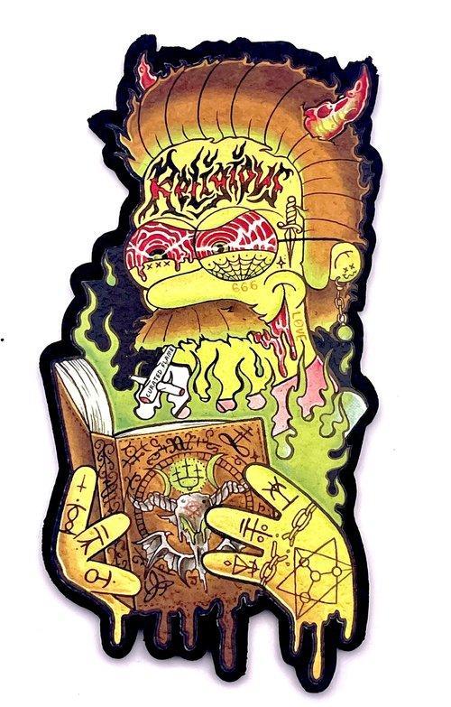 EAST COASTERS: CURATED FLAME EVIL NED DAB MAT