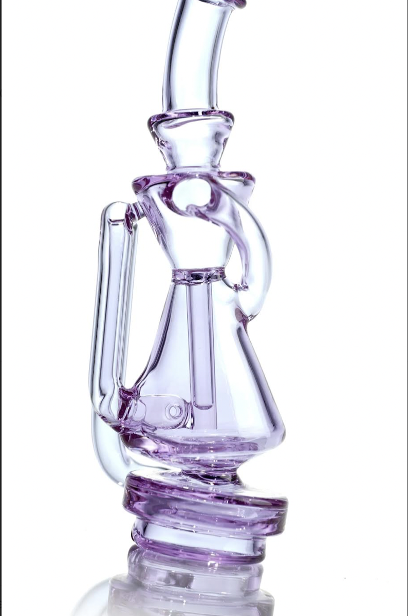 GREEK GLASS: RECYCLER PUFFCO PEAK ATTACHMENT