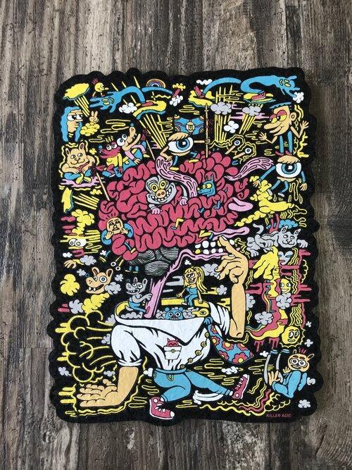 EAST COASTERS: KILLER ACID FLIP YA LID DAB MAT