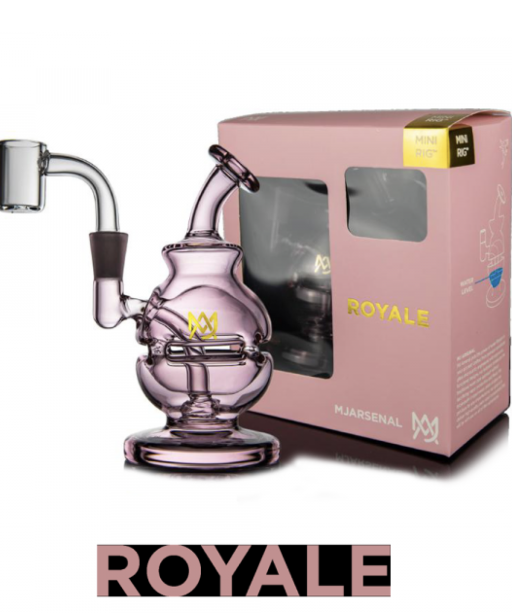 MJ ARSENAL: ROYALE MINI DAB RIG PINK COLLECTION