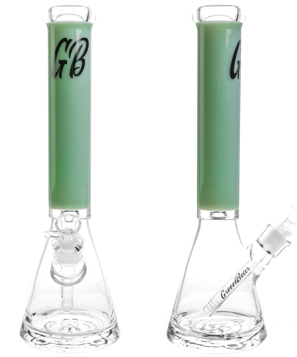 Alternative view of GREEN BEAR: 14" FULL COLOR BEAKER