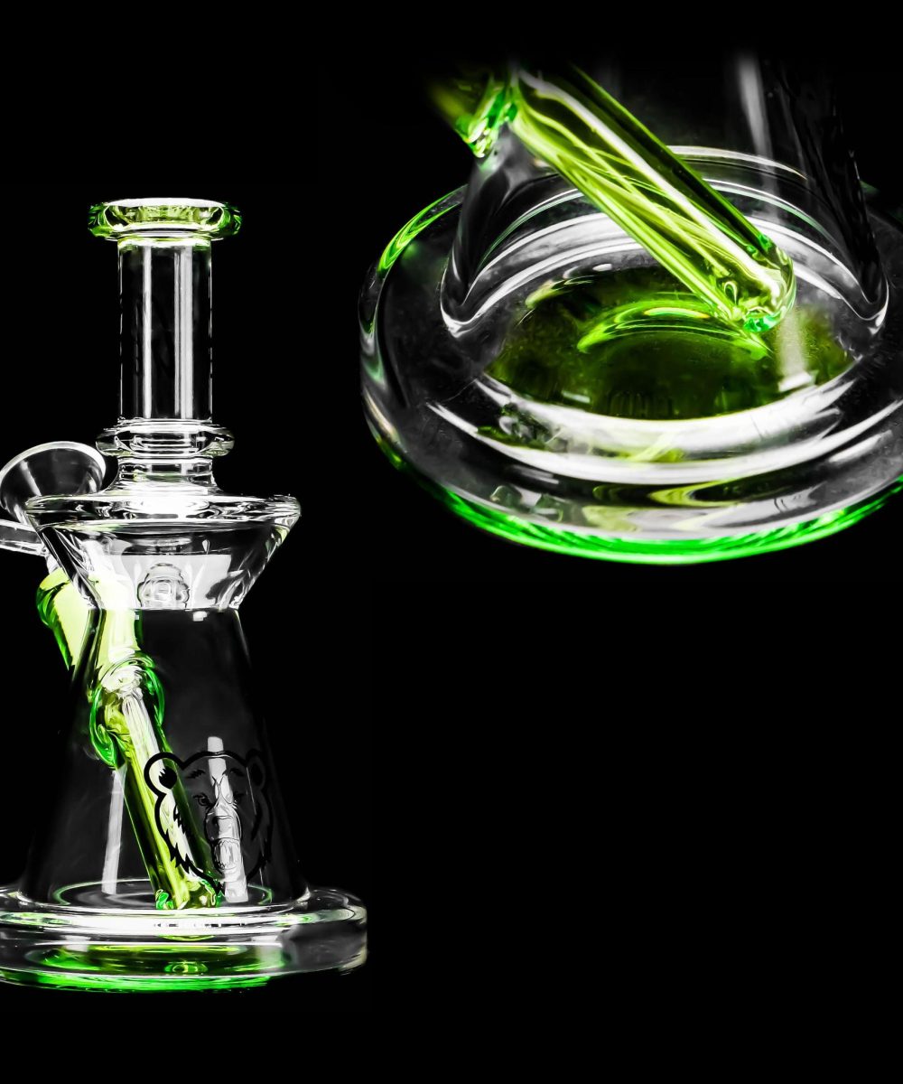 GREEN BEAR: 6" HOUR GLASS RIG