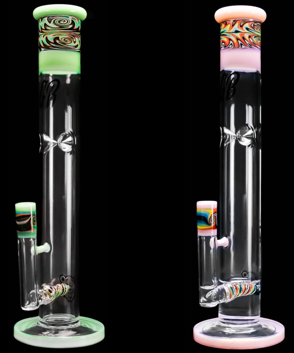 Alternative view of GREEN BEAR: 14" WIG WAG SECTION STRAIGHT TUBE