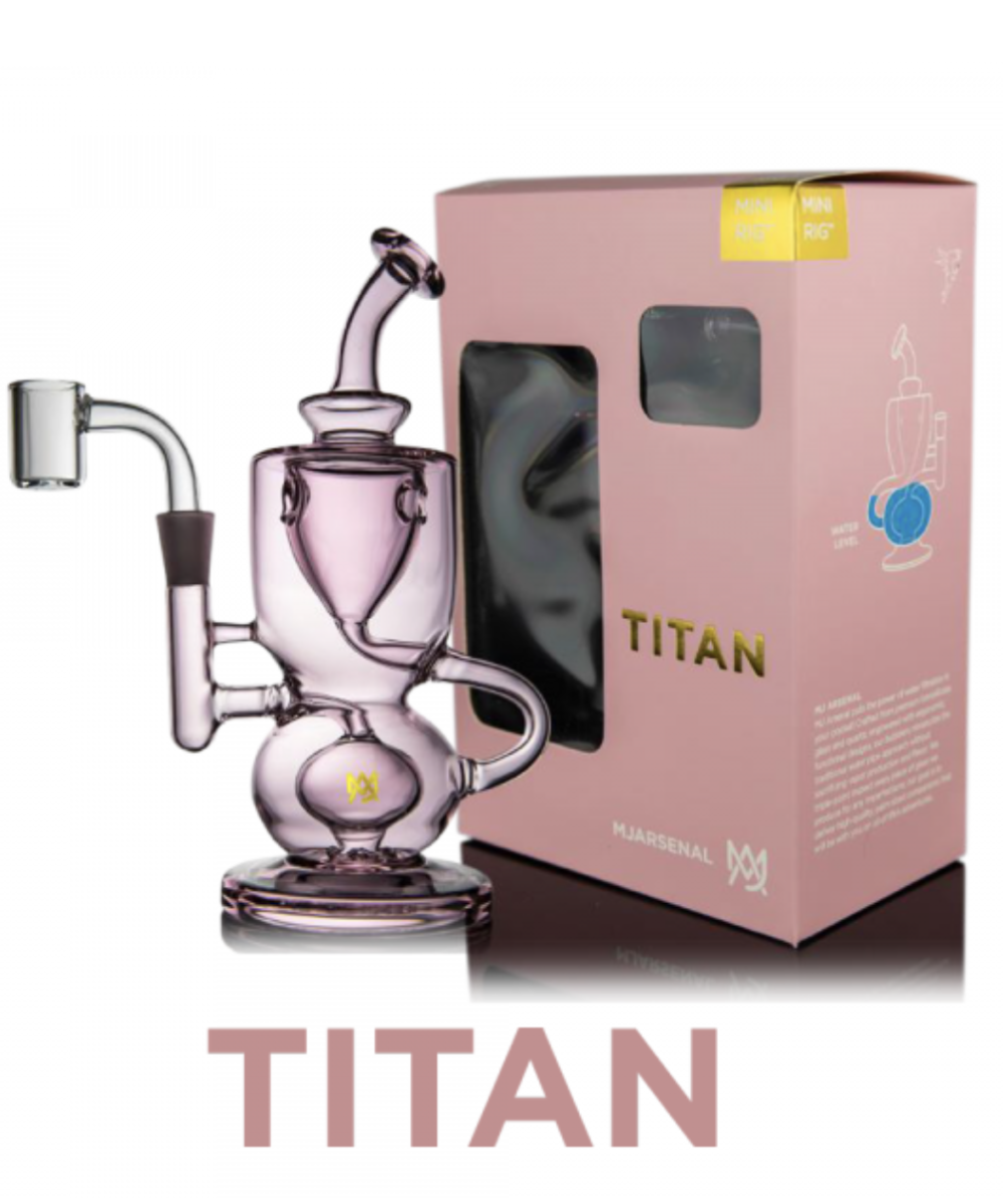 MJ ARSENAL: TITAN MINI RIG PINK COLLECTION