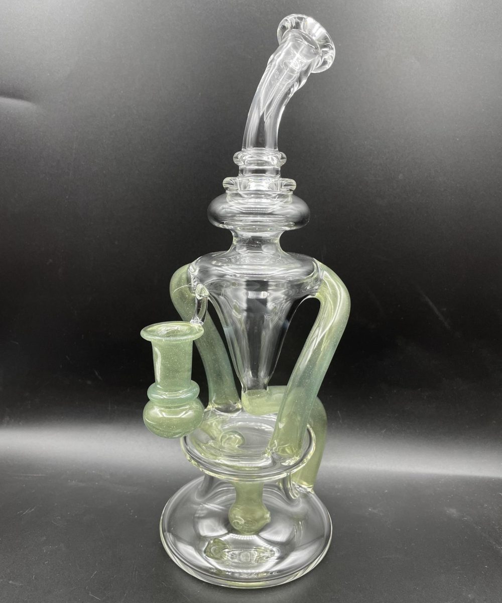Alternative view of GENTRY GLASS: SIRIUSLY CFL DUAL UPTAKE FLOATER RECYCLER