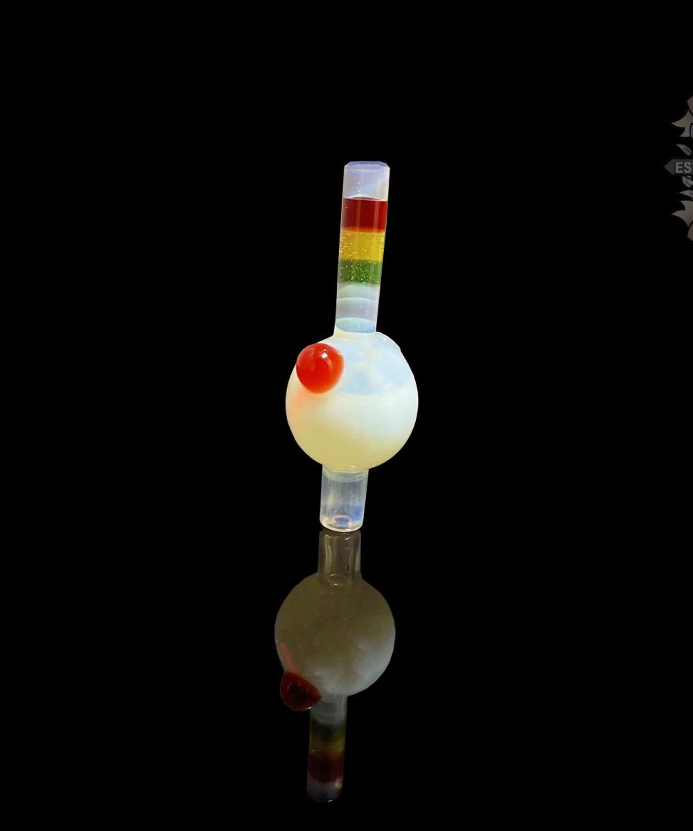 DABSON GLASS: 25MM BUBBLE CAP FOR BANGERS