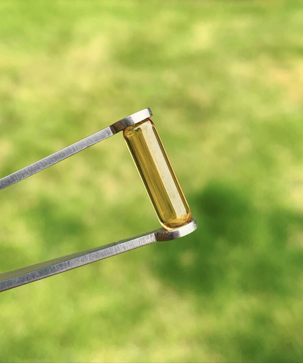 RUBY PEARL CO: YELLOW SAPPHIRE TERP PILLAR (5X18MM) 1PK