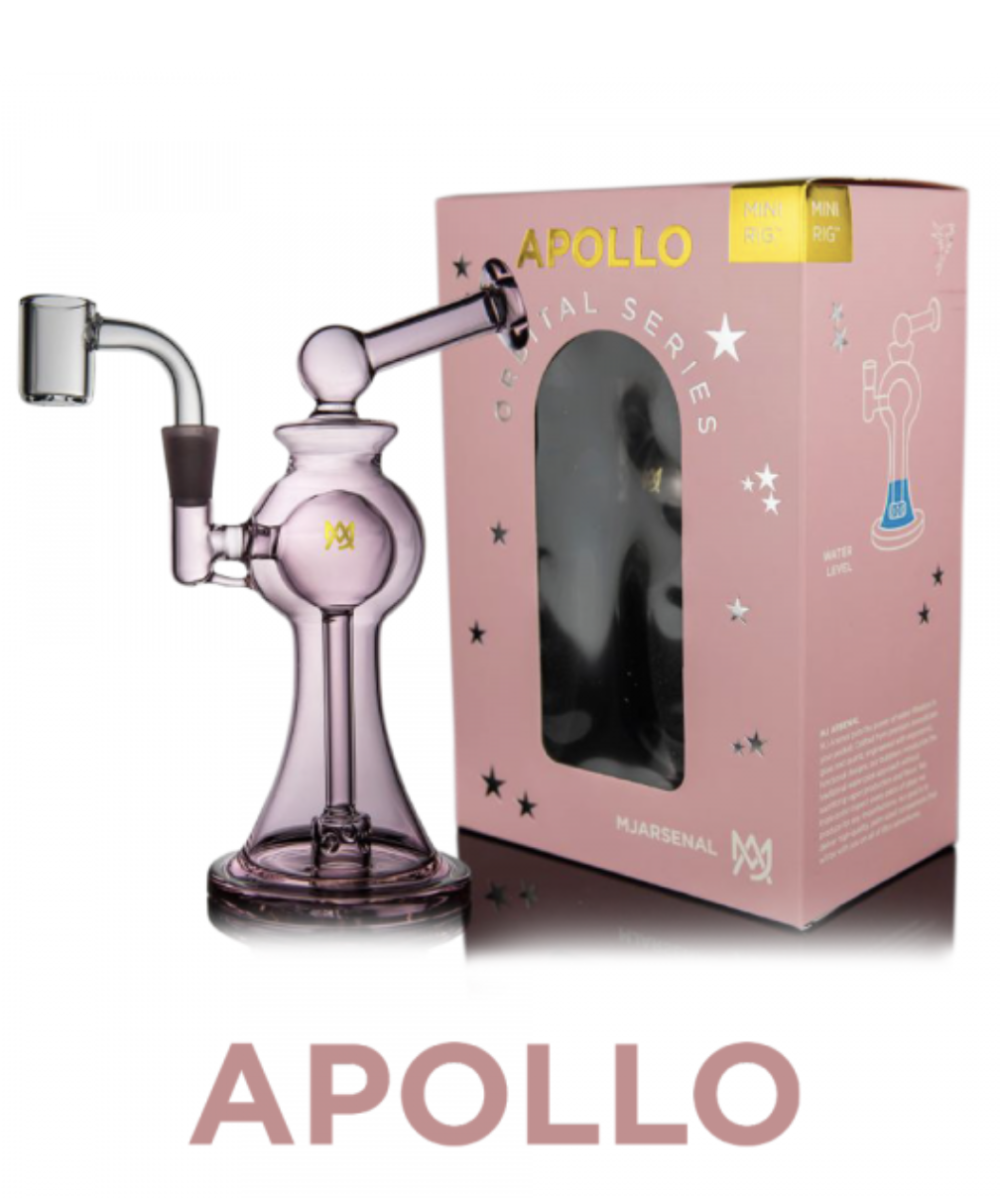 MJ ARSENAL: APOLLO MINI DAB RIG PINK COLLECTION