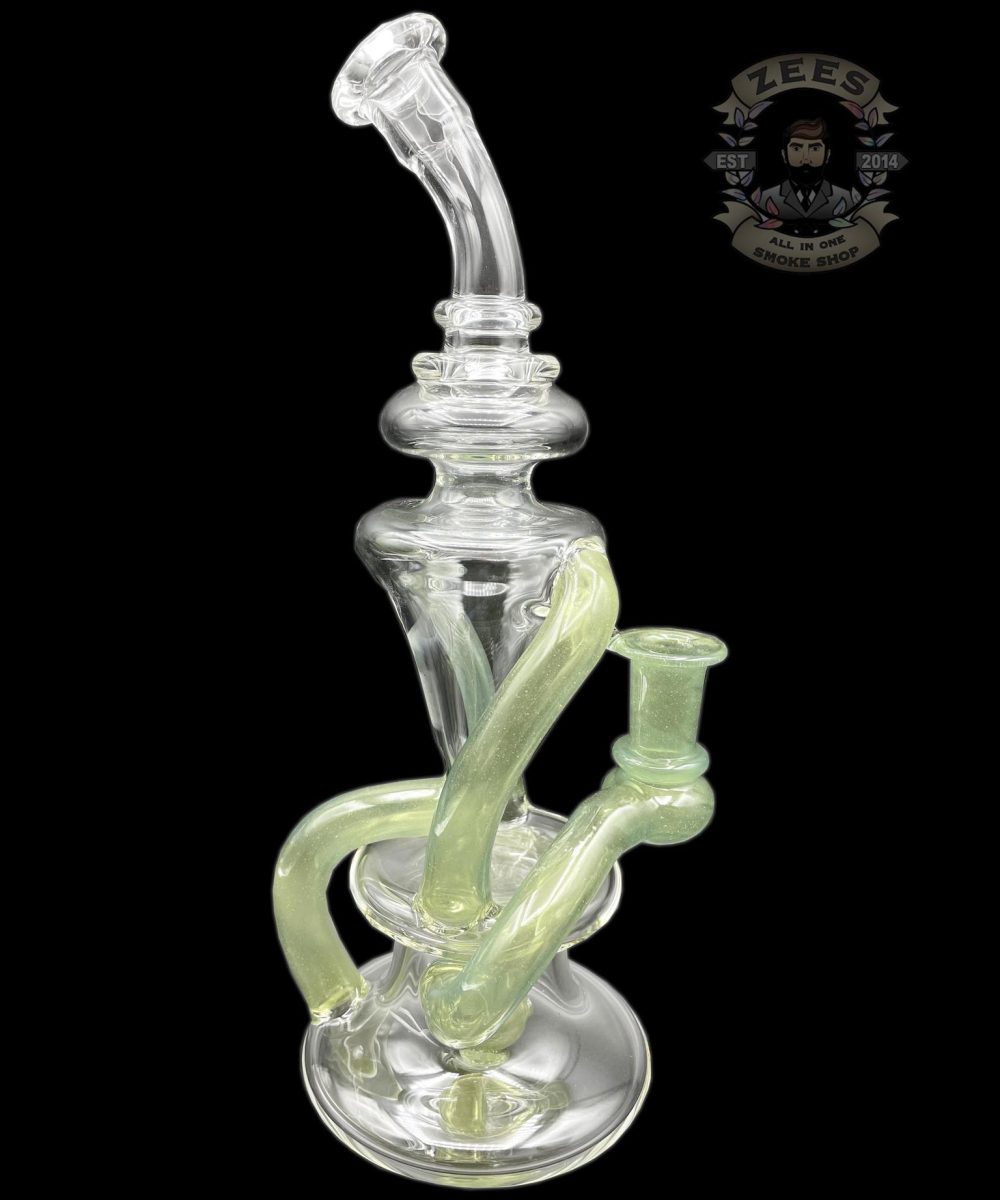 GENTRY GLASS: SIRIUSLY CFL DUAL UPTAKE FLOATER RECYCLER