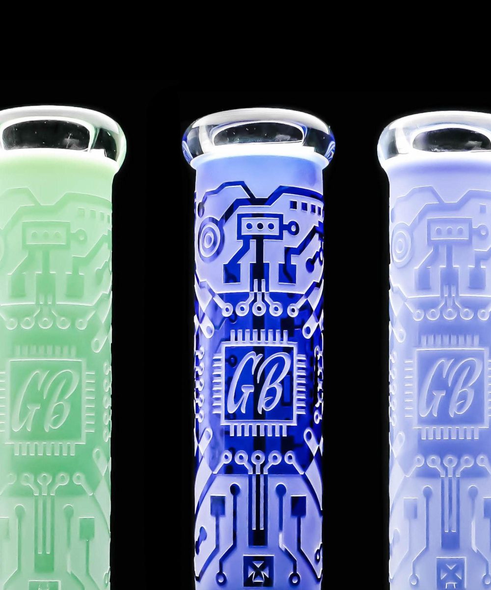 Alternative view of GREEN BEAR: 14" SAND BLASTED CIRCUIT BEAKER