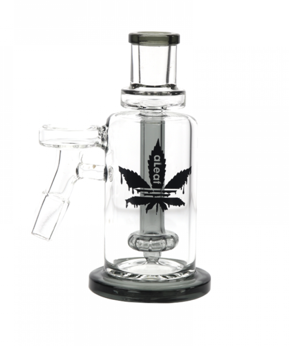 ALEAF GLASS: SHOWER HEAD ASH CATCHER 14MM MALE 45 DEGREE