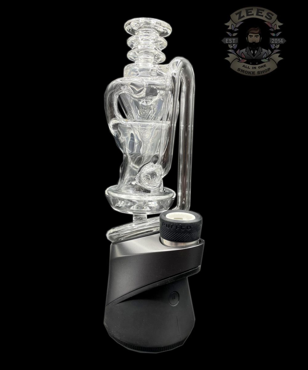 SANDALZ GLASS: CLEAR PUFFCO PEAK ATTACHMENT